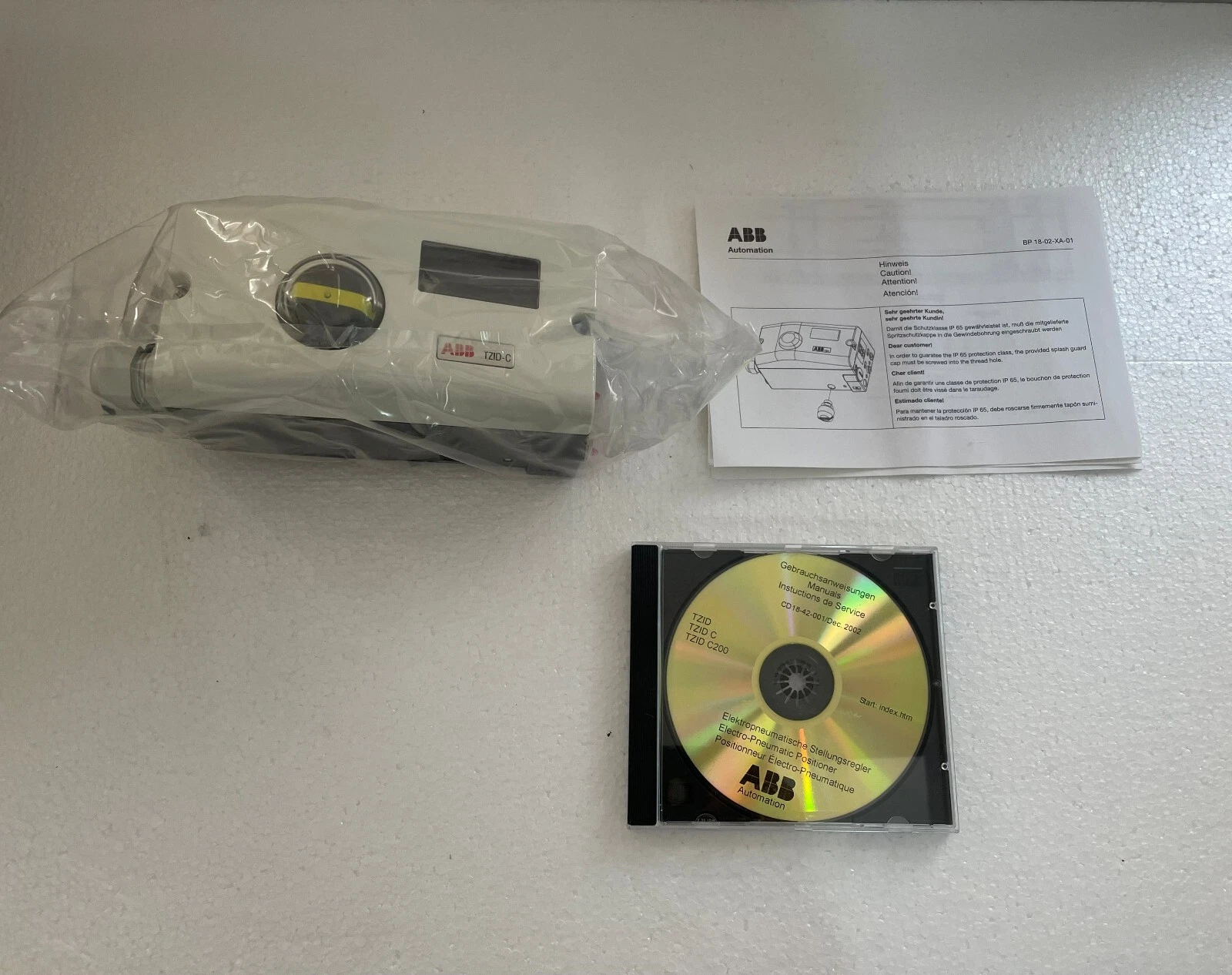 ABB tzid-c / TZID-C Electro Magnetic Intelligent Positioner 1835 - 2010120001